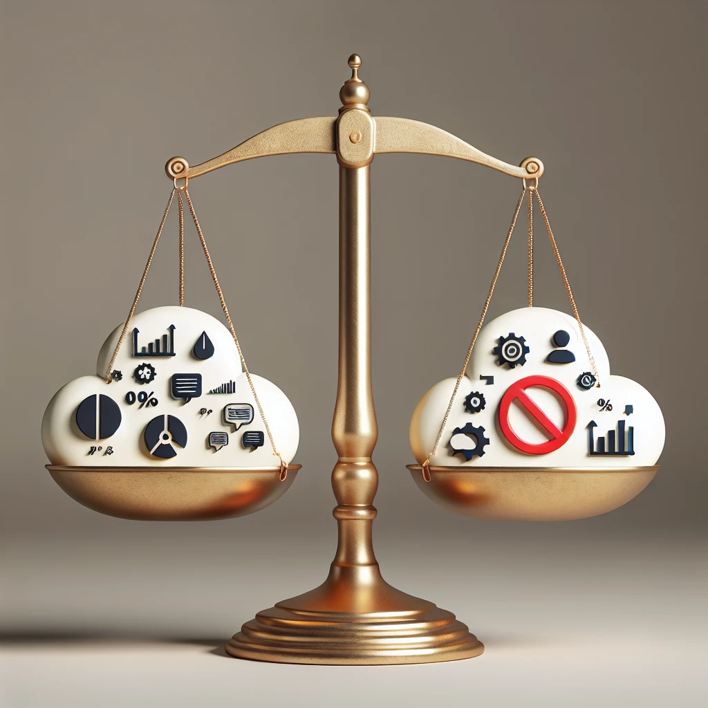"Ilustrasi perbandingan penggunaan data Grok dan keluhan GDPR, menampilkan grafik dan statistik terkait pengelolaan data pribadi dan kepatuhan regulasi."